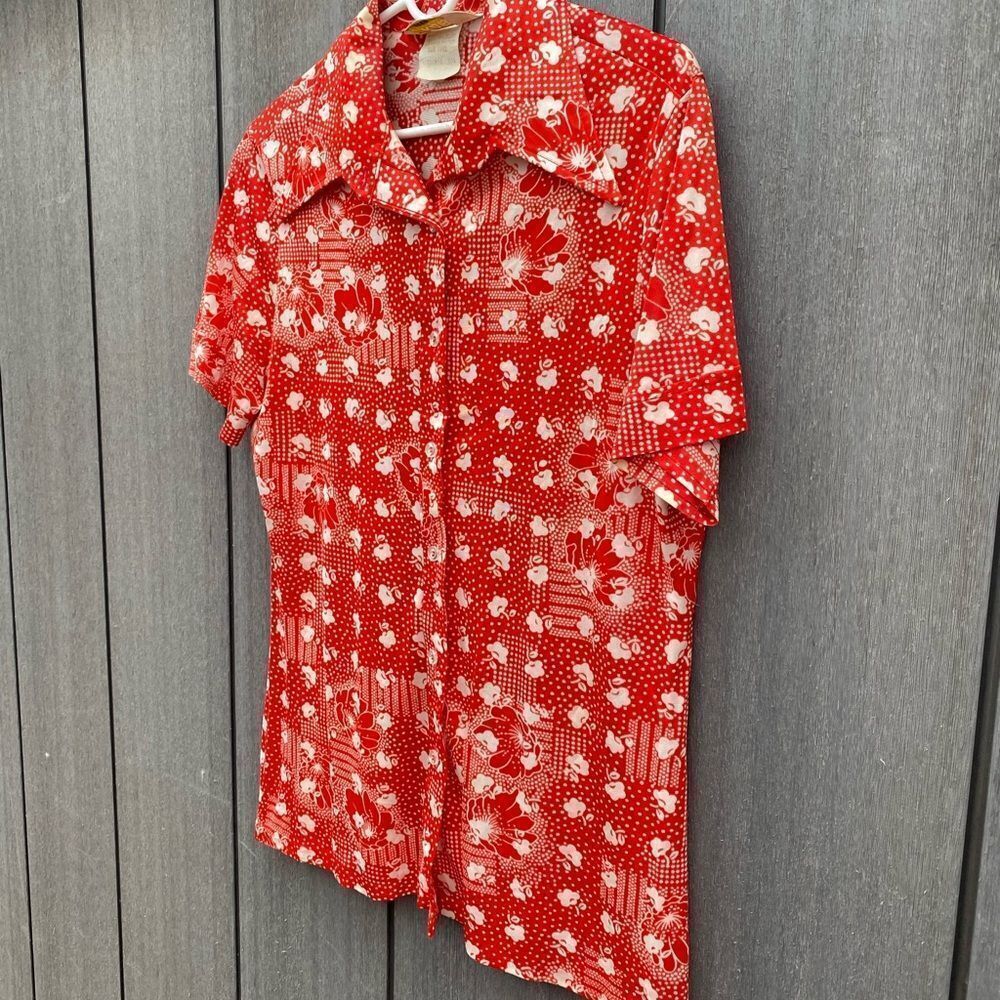 Vintage Kokobay Polyester Top - Picture 3 of 8